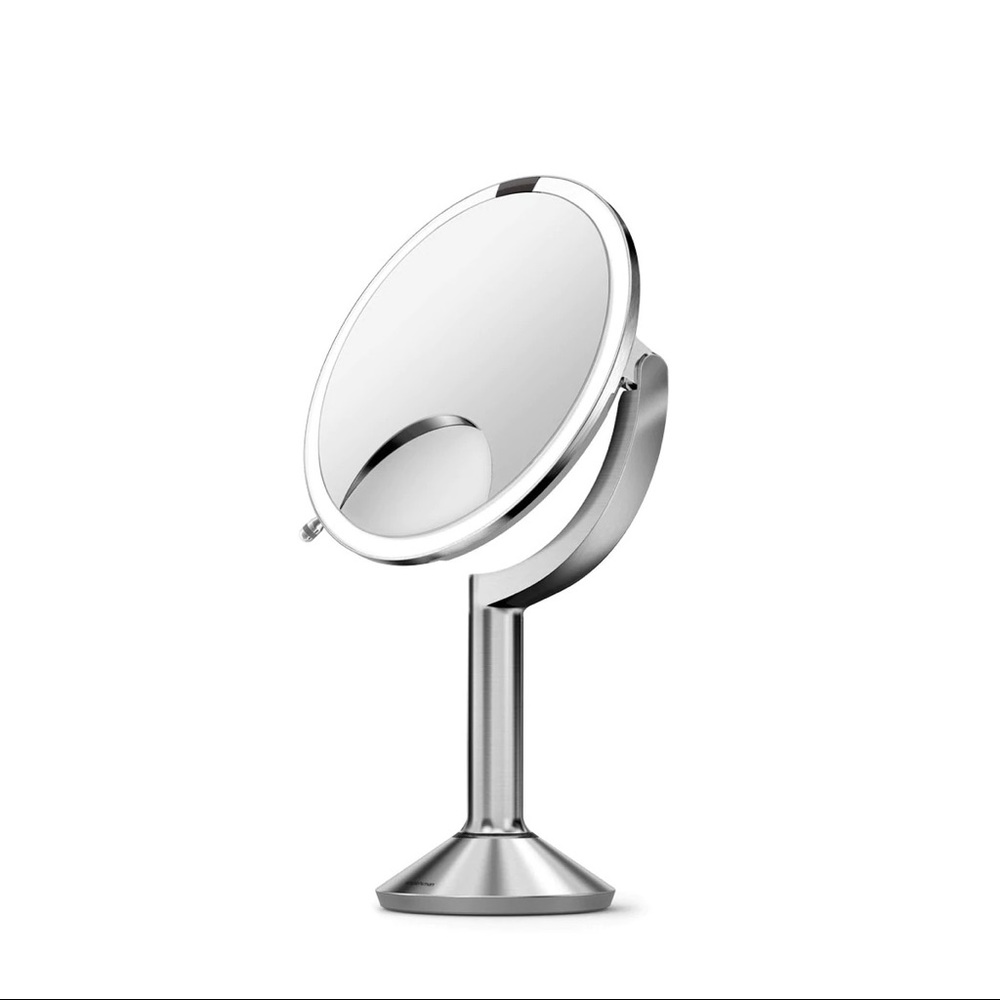 Simplehuman 8 inch Sensor Mirror Trio Brushed Finish
